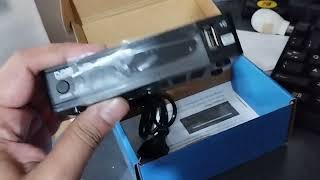 Unboxing Taffware DVBT2 HD120T2 Digital TV SetTop Box [upl. by Dnarb]