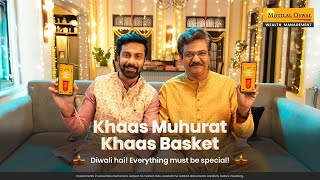 Celebrate Muhurat Trading With Khaas Muhurat Khaas Basket This Diwali [upl. by Lucretia999]