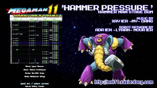 Mega Man 11 soundtrack project  HAMMER PRESSURE HAMMER MAN STAGE [upl. by Ylebmik]