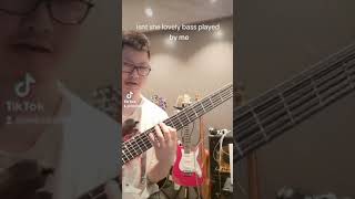 isnt she lovely bass cover [upl. by Enoch]