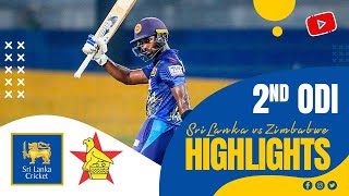 3rd ODI  Sri Lanka vs Zimbabwe  Highlights  11 January 2024 [upl. by Peale]