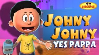 Johny Johny Yes Papa KIDS Nursery Rhyme  3D Animation English Rhymes Songs for Children  KidsOne [upl. by Brittaney]