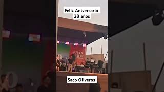 Saco Oliveros Siempre primeros ANIVERSARIO 2️⃣8️⃣ [upl. by Doherty]