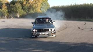 Bmw M50 Turbo donuts [upl. by Ttiwed690]