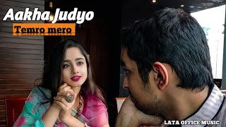 Akha judyo timro mero tara nadekhey jhai gareu ♥️💫  speed up  lyrics [upl. by Heida548]