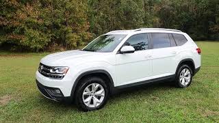 2019 Volkswagen Atlas SE Vin518833 White 360 View [upl. by Glory]