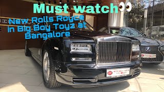 New Rolls Royce phantom in Bangalore in Big Boy Toyz rollsroyce bangalore bbt [upl. by Edroi]