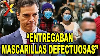 Altos cargos de Sánchez IMPUTADOS por dar mascarillas defectuosas a sanitarios [upl. by Combs760]