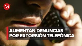 Extorsión telefónica el delito más recurrente en el Estado de México [upl. by Leima]