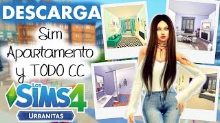 DESCARGA APARTAMENTO SIM Y TODO EL CC DE LOS SIMS 4 URBANITAS [upl. by Adnir]