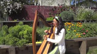 OCarolan Planxty Fanny Power Celtic Harp [upl. by Ayanej]