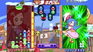 Puyo Puyo 7  Ringo vs Rulue [upl. by Ytrebil]