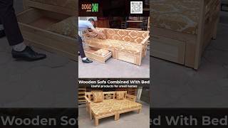 Wooden Sofa Combined With Bed Useful Products For Small Homes Sofa Kết Hợp Giường Gỗ  Do Go 24H [upl. by Iphagenia679]