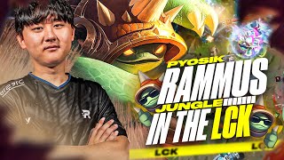 RAMMUS JUNGLE FOR PYOSIK  KT VS NS GAME 2  CAEDREL [upl. by Igenia]