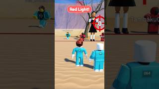 Red light green light squid game gameplay in roblox roblox shorts gaming youtube [upl. by Iniffit]