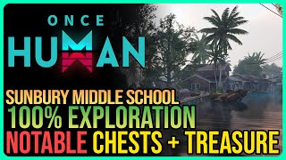 Sunbury Middle School Exploration Once Human – Mysterious Treasure amp Crates [upl. by Aicek]