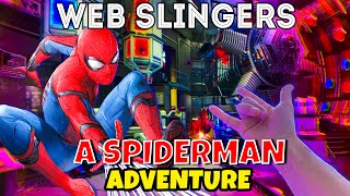 Web Slingers A Spiderman Adventure Full Ride POV  Disneyland Avengers Campus Spiderman Ride [upl. by Sussman352]