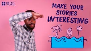 Make stories interesting with the past continuous  a Mini English Lesson [upl. by Eissehc]