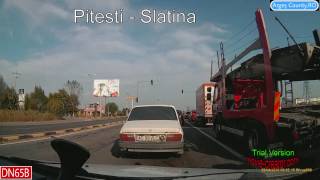 Romania  Pitesti AG  Slatina OT DN65E574 [upl. by Martguerita914]