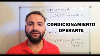 El Condicionamiento Operante en qué consiste [upl. by Ylekalb]