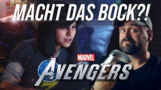 MARVEL´S AVENGERS  Macht das Bock PS4 REVIEW [upl. by Lalage]