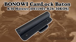 警棒 Bonowi【日本最安販売→説明欄URL参照】BONOWI Baton Holster K3 0411801K2630CKos ボノウィ 26インチ用 ホルスター 特殊警棒 護身 [upl. by Esiom]