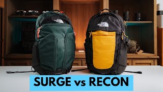 The 2021 North Face Surge vs Recon 10 things you need to know [upl. by Nyre]