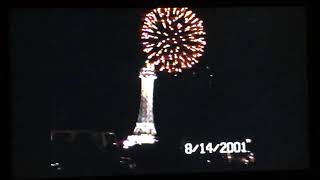 Kings Island Fireworks August 14 2001 29th Birthday [upl. by Noswad]