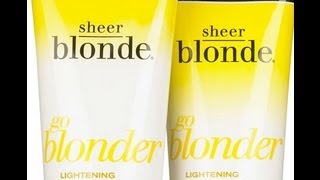 John Frida Go Blonder Shampoo amp Conditioner Review [upl. by Hake]