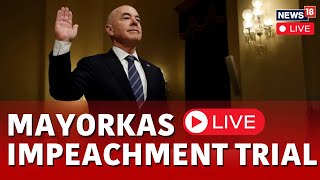 Alejandro Mayorkas Impeachment Trial LIVE  Senate Begins DHS Secretary Mayorkas Impeachment Trial [upl. by Eiclud]