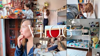 ASÍ HEMOS VIVIDO el PASO de la DANA en CASA 🌧️  CAMBIO la HABITACIÓN de los NIÑOS 🛏️  vlogdiario [upl. by Nuhsed]