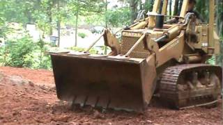 FIAT Allis FL10C  LOADER GRADING [upl. by Ridinger]