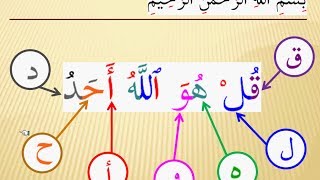 leçon 6  lettres ه و أ ح د [upl. by Dowell369]