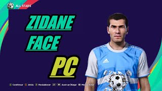 ZIDANE FACE  EFOOTBALL PES 2021  ONLY PC PREVIEW [upl. by Eolc]