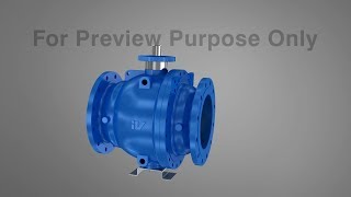 Intervalve Ball Valve  Poonawala Group  Industrial Animation [upl. by Kcin400]