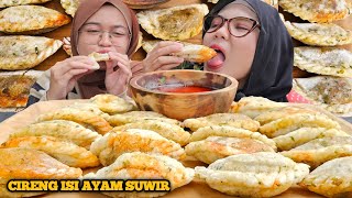 MELEDAAK  CIRENG ISI AYAM SUWIR SAMBAL CHILI OIL ENAKNYA NAGIH PISAN [upl. by Miuqaoj]