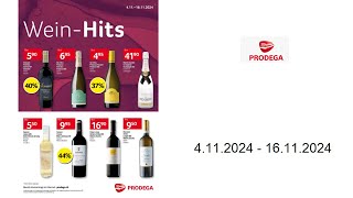 Prodega Prospekt CH  411  16112024  WeinHits [upl. by Sumer]