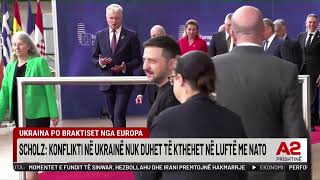 Ukraina po braktiset nga Europa Scholz Konflikti në Ukrainë nuk duhet të kthehet në luftë me NATO [upl. by Noid520]