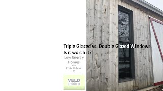 Triple pane vs double pane windows  Is it worth it [upl. by Airotcivairam142]