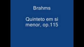 Brahms Clarinet Quintet op115 Fine Arts Quartet Reginald Kell [upl. by Taite]