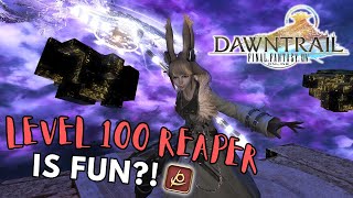 My New Main Job Level 100 Reaper  First Impressions In Dawntrail [upl. by Nyladgam336]