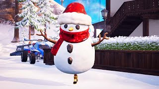 Use a Sneaky Snowmando Prop Disguise Near Krampus and His Present Stash  Fortnite Ship It Snapshot [upl. by Borgeson64]