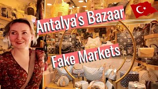 TURKEY  Antalya Baazar 2024 Replica Markets 👜 [upl. by Maleki]