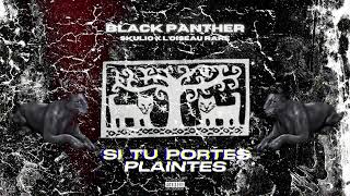 Skulio x LOiseau Rare  BLACK PANTHER LYRICS VIDEO [upl. by Bega981]