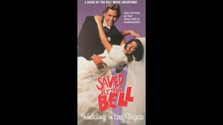 Opening To Saved By The Bell Wedding In Las Vegas 1998 VHS [upl. by Rim]