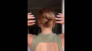 Beautiful hairstyle ♥️ beautifullhairstyle hairstyle foryou beautyandstyle hairtutorial beauty [upl. by Evante48]