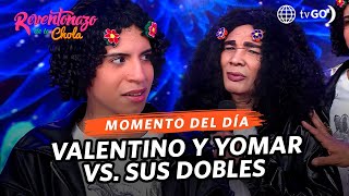 El Reventonazo de la Chola Valentino y Yomar se enfrentaron a sus dobles de terror HOY [upl. by Eirovi]