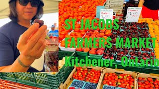 EXPLORING THE FAMOUS St Jacobs Farmers Market PART 1  Ontario Canada [upl. by Koppel]