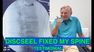 Testimonial  Discseel Treated His Back Pain and Foot Weakness [upl. by Ahsoik]