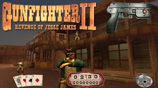 Gunfighter II Revenge of Jesse James  Playstation 2 Lightgun Longplay [upl. by Kajdan200]